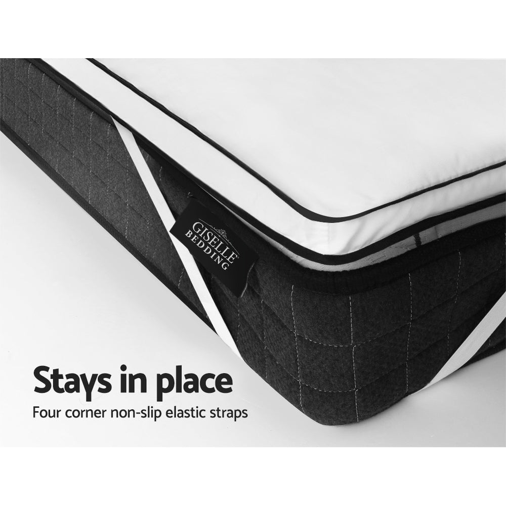 Giselle Bedding Mattress Topper Pillowtop - Queen - The Hippie House