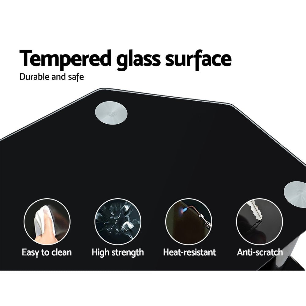 Glass 3 Tier TV Stand / Entertainment Unit