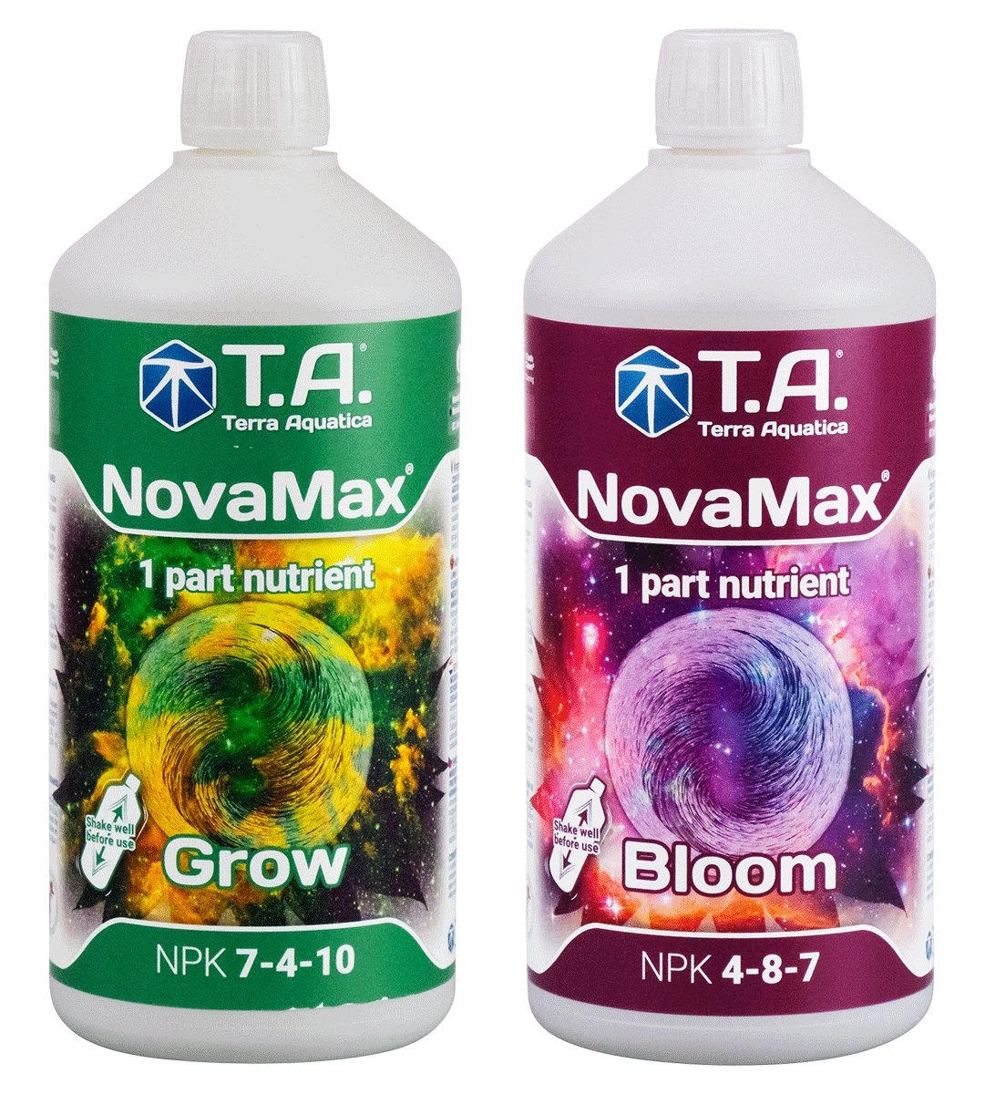 Terra Aquatica Nova Max | Grow + Bloom Set | 1L