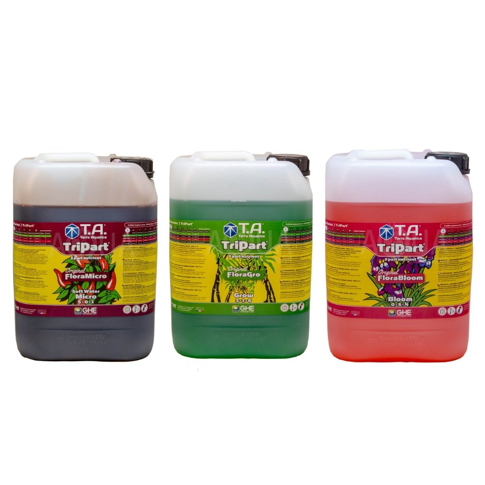 Terra Aquatica Tripart Series | Grow + Micro (soft) + Bloom | 10L