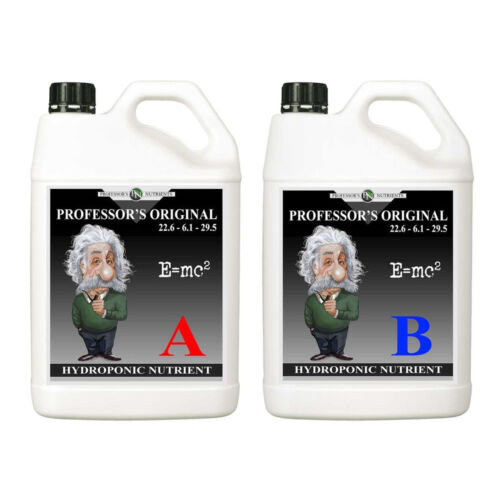 The Professor Hydroponic Nutrients A+B 5L