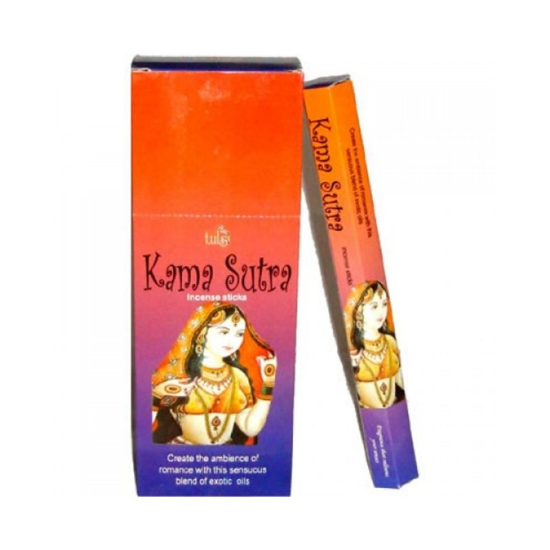 Tulsi Kama Sutra Incense Sticks - 6x20g