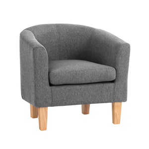 Grey Studio Fabric Styled Armchairs