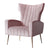 Pink Vintage Velvet Arm Chair