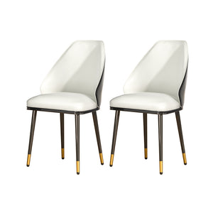Artiss Dining Chairs - Faux Leather Seats | Set of 2