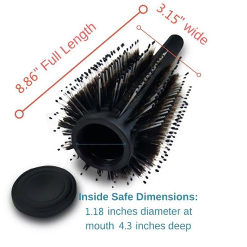 Hair Brush Comb With Hidden Compartment