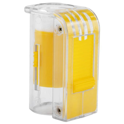 Queen Bee Marker Catcher (Yellow Plastic) with Plunger (2PC)