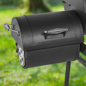 Havana Outdoors Charcoal 2-IN-1 BBQ Smoker Grill