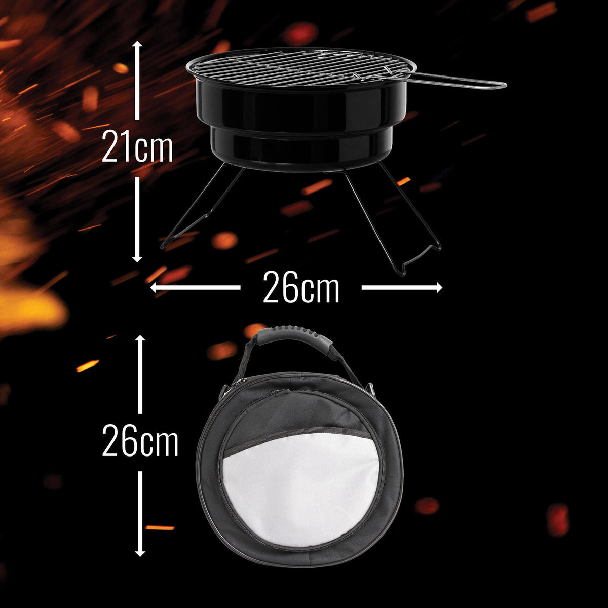 Havana Outdoors 2-IN-1 BBQ Grill Cooler Set