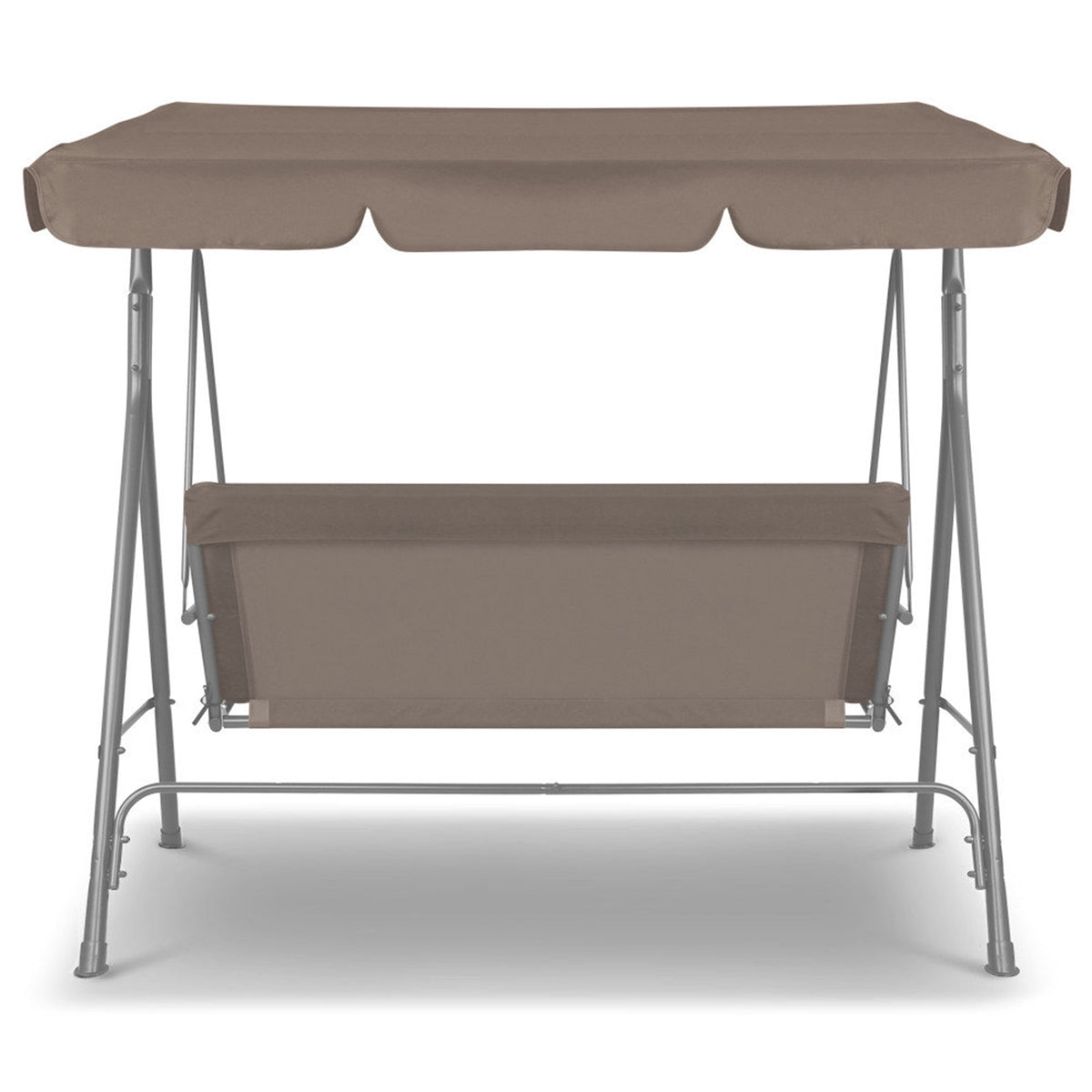 Coffee Coloured Outdoor Swing Bench Seat Hammock