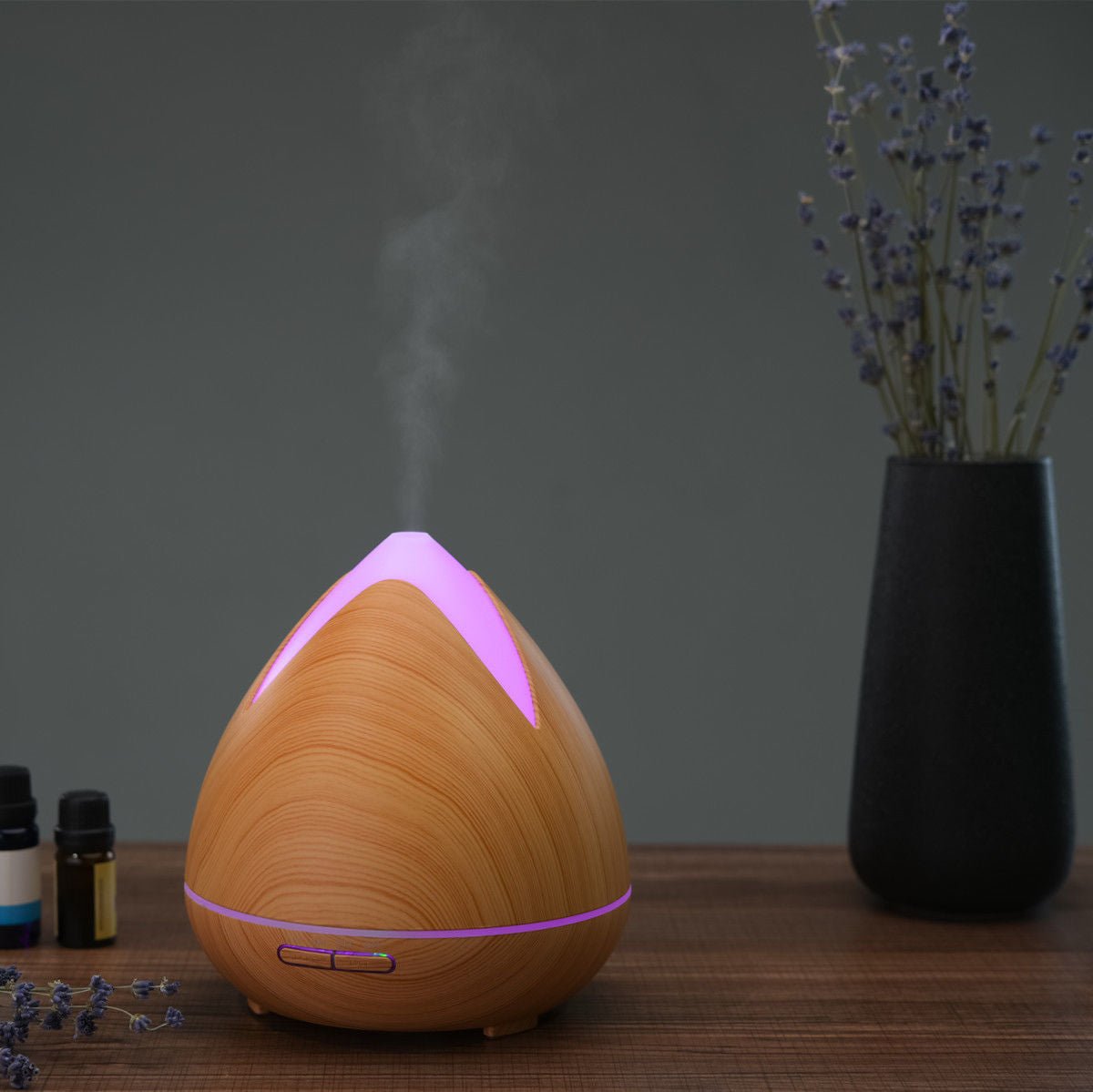 Light Wood Aromatherapy Diffuser - 400ml