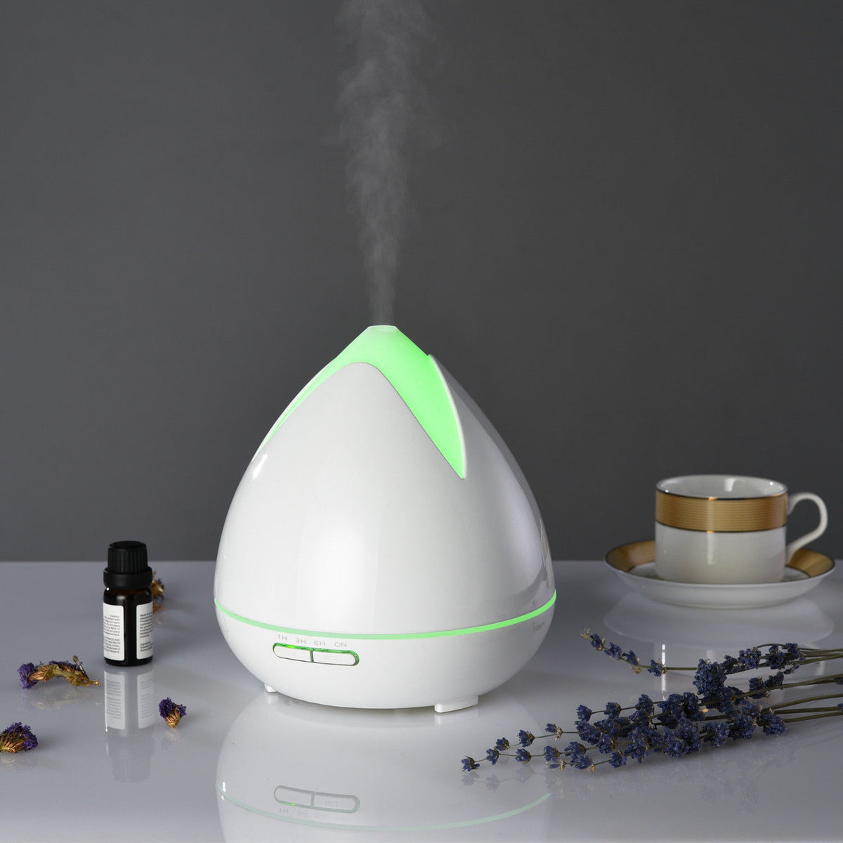 White Aromatherapy Diffuser - 400ml