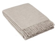 Cambridge Throw - 100% NZ Wool - Silver