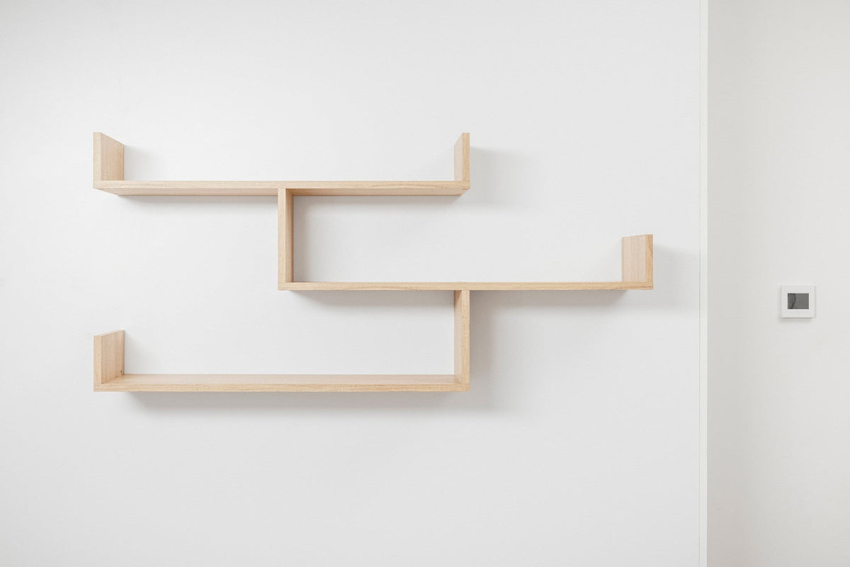ZURICH MULTI LEVEL SHELF KIT in Oak