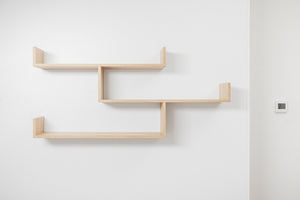 ZURICH MULTI LEVEL SHELF KIT in Oak