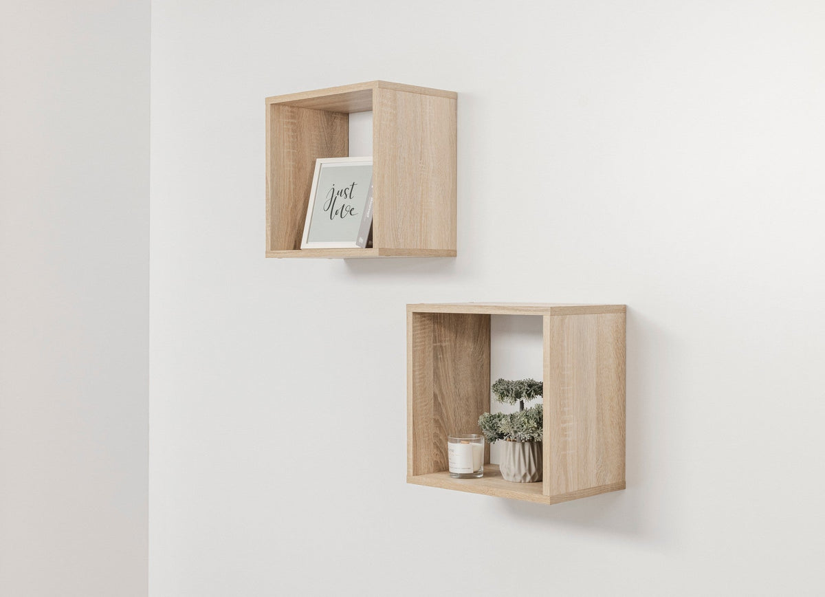 BERGEN CUBE TWIN PACK in Oak