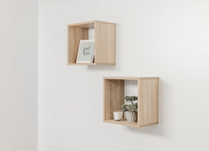BERGEN CUBE TWIN PACK in Oak