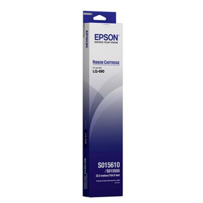 Epson C13S01561 | Black Ribbon | LQ-690 | 20K Yield