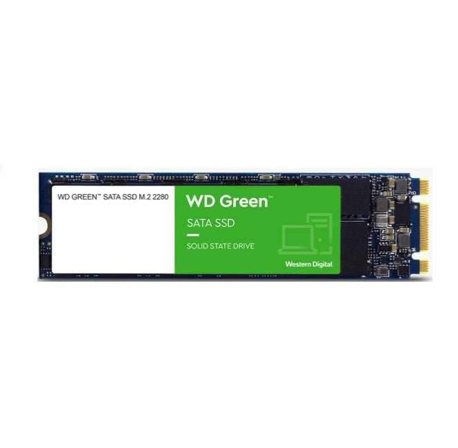 Western Digital WD Green 480GB M.2 SATA SSD | 545R/430W MB/s | 80TBW | 3D NAND | 7mm
