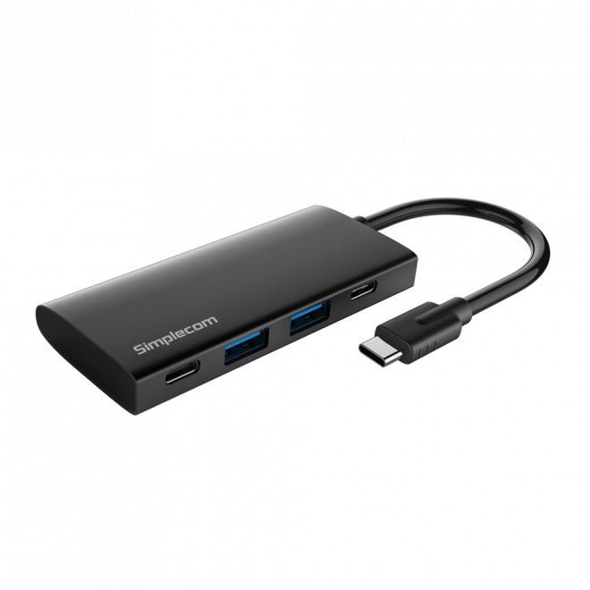 Simplecom CH382 USB-C Hub | 4 Port 10Gbps | 2x USB-A and 2x USB-C