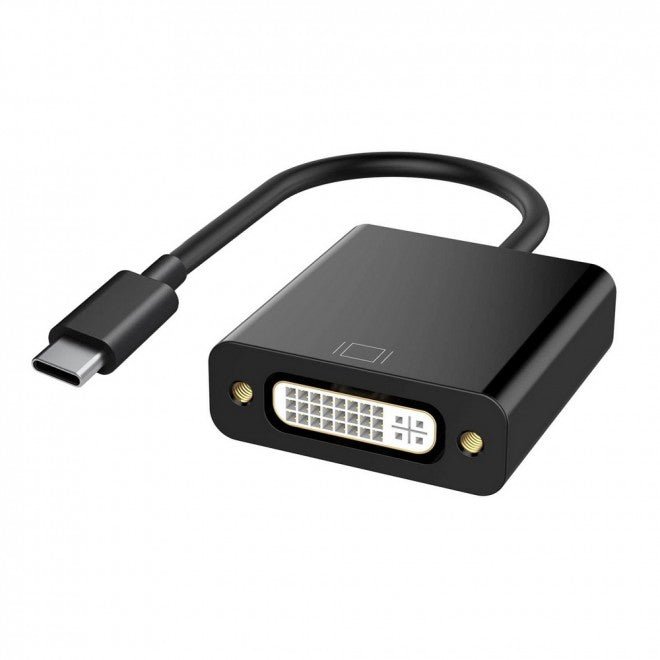SIMPLECOM USB-C to DVI Adapter | Full HD 1080p
