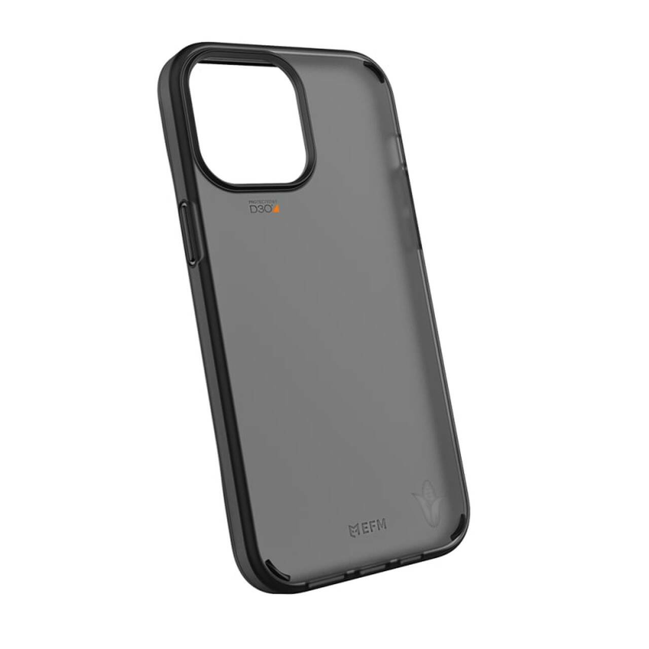 FORCE TECHNOLOGY Bio+ Case for Apple iPhone 13 Mini - Black / Grey (EFBIOAE191SMC), Antimicrobial, D3O Impact Protection, 2.4m Drop Tested, Shock & Drop Protection