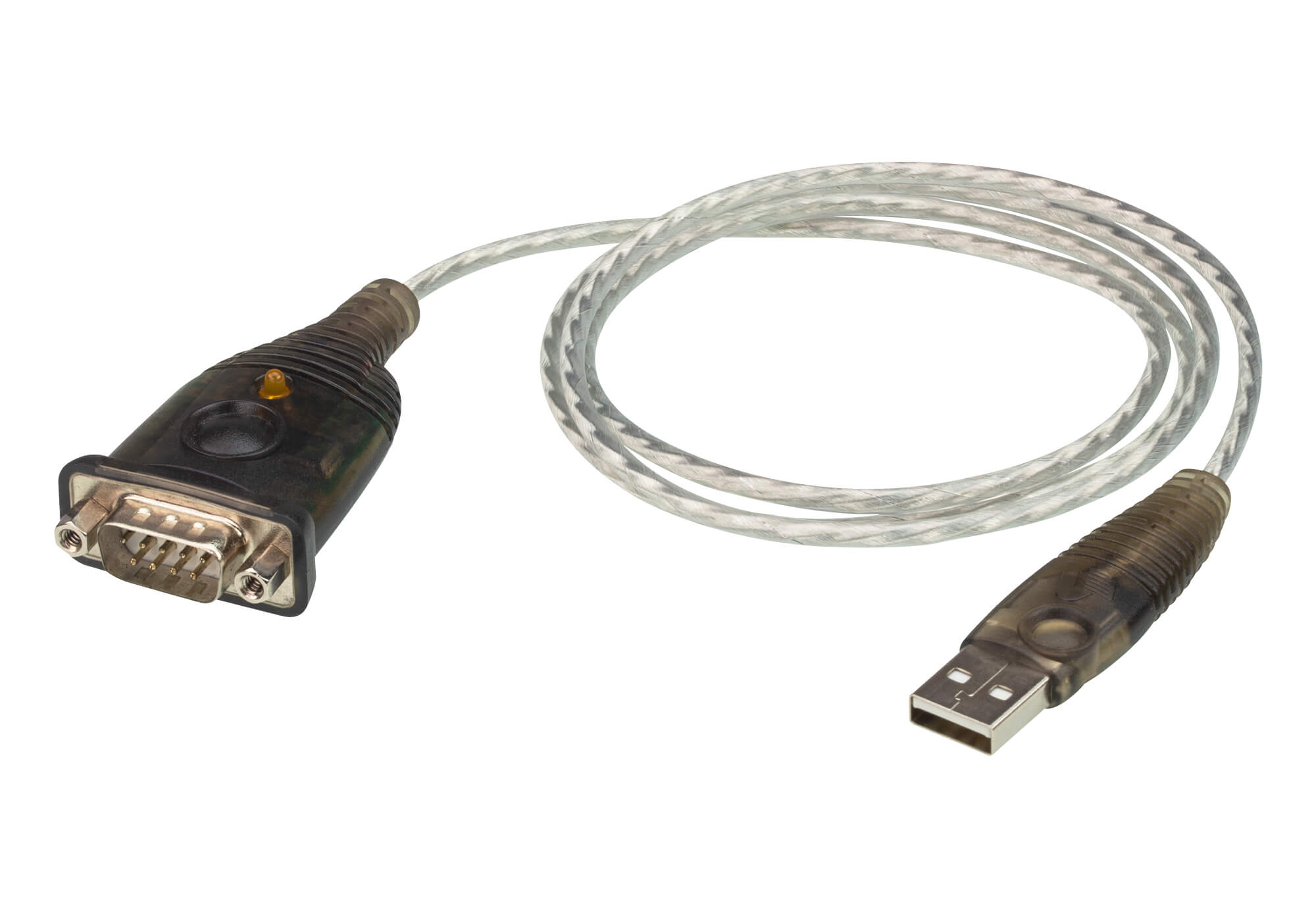 ATEN | USB to RS232 Converter | 1m Cable | 921.6 Kbps Transfer Rate | Windows/Mac/Linux Compatible