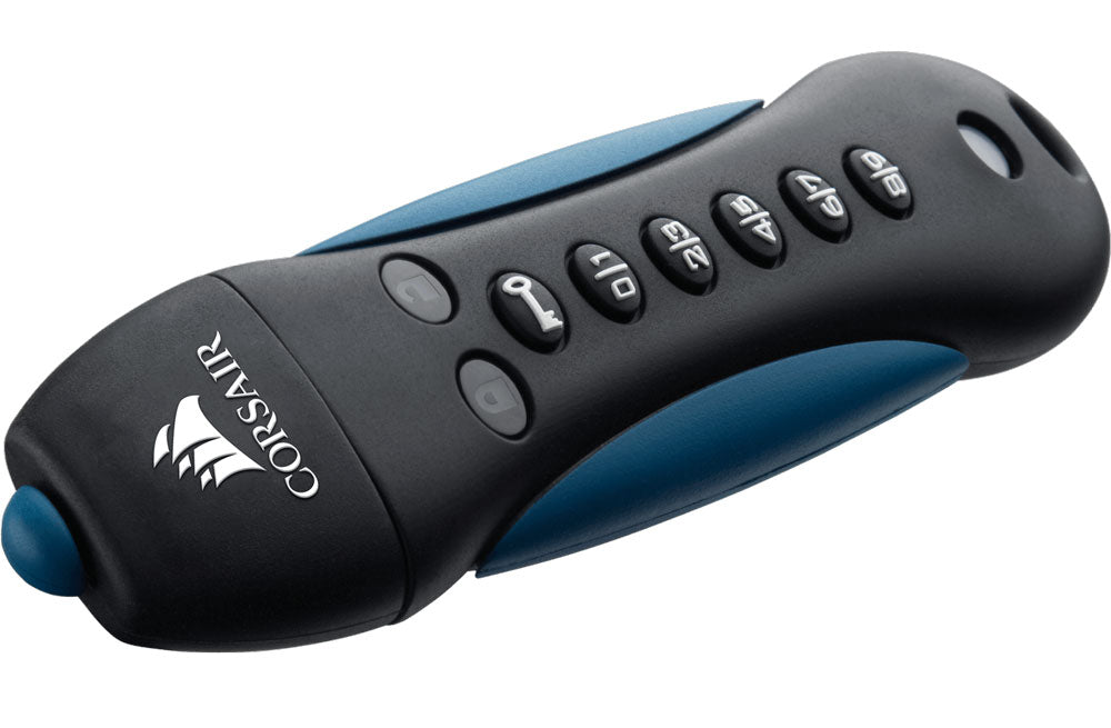 Corsair Padlock 3 64GB Secure USB Flash Drive | Keypad | 256-bit AES Encryption