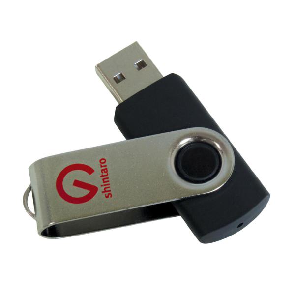 Shintaro 32GB Rotating Pocket Disk USB3.2 (Gen 1) - Backwards compatible with USB 2.0 & USB 3.0/3.2