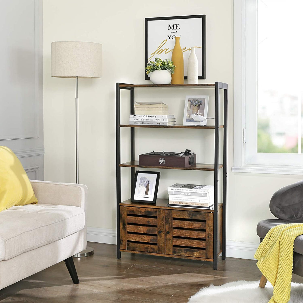 Floor-Standing Storage Cabinet And Cupboard