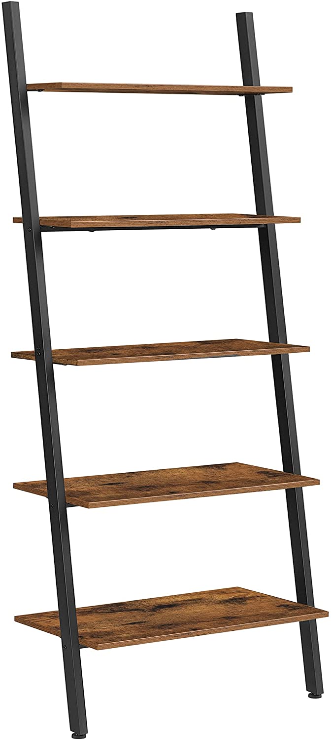 Unique 5-Tier Bookshelf Rack