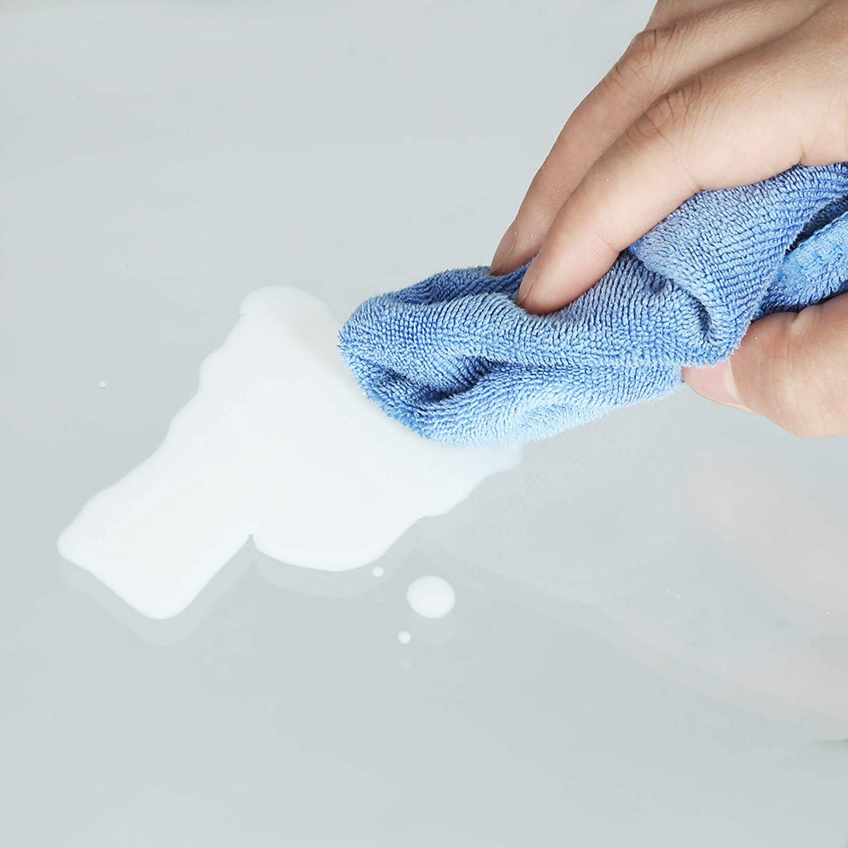 Gold Round Side Table With Golden Metal Frame