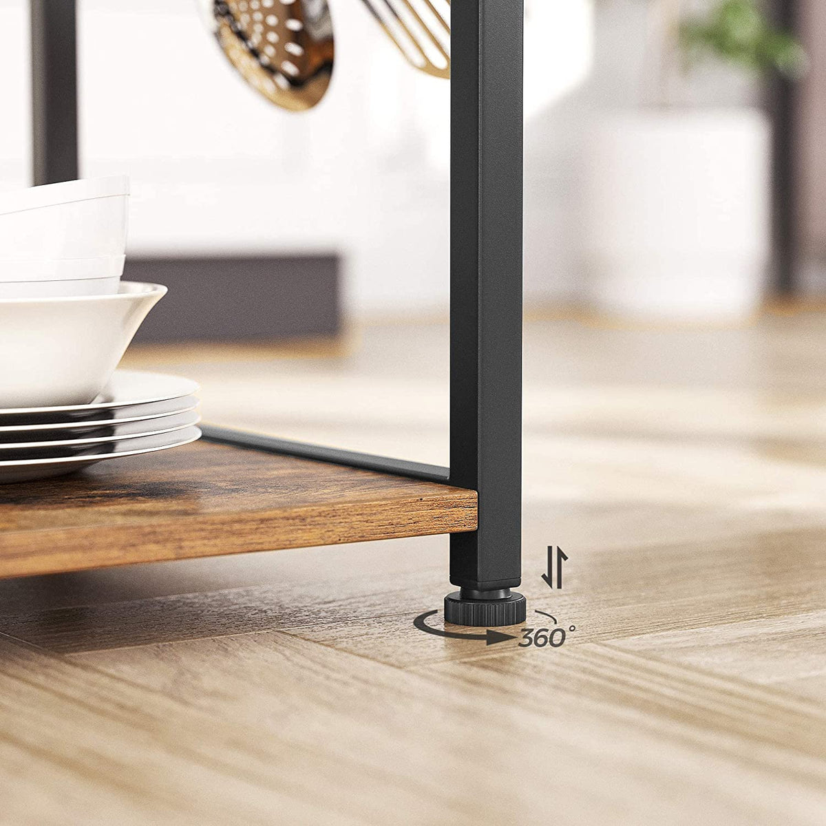 Kithcen Baker's Rack With Shelves