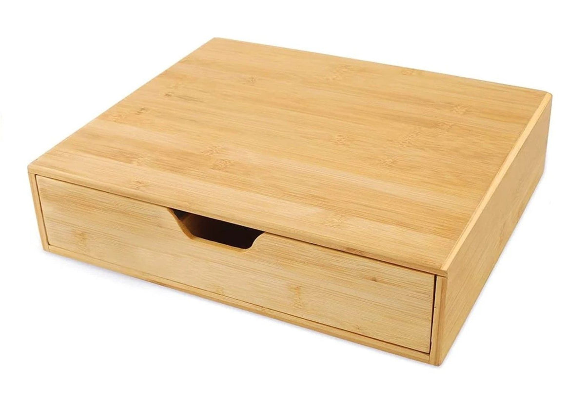 Bamboo K-Cup Coffee Pod Holder Storage Organizer