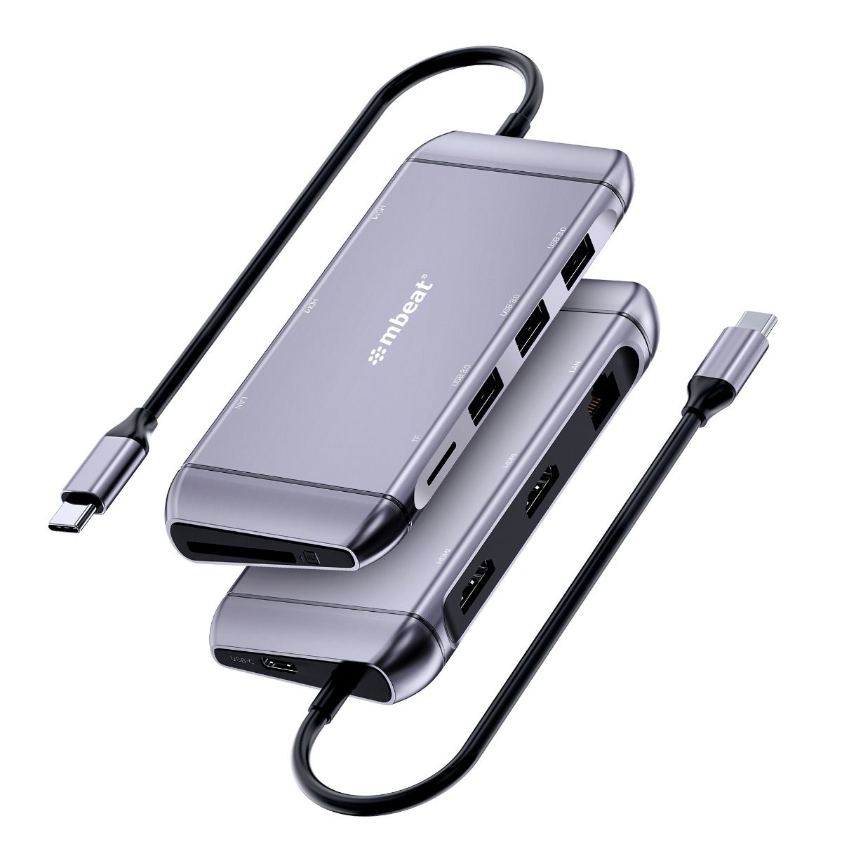 mbeat Elite X11 Dual HDMI USB-C Docking Station