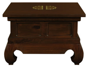 Small Mahogany Table 60 x 60 cm