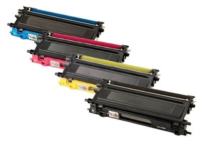Compatible Premium TN240  Toner Set of 4 Toners  - Save $$$ - for use in Brother Printers