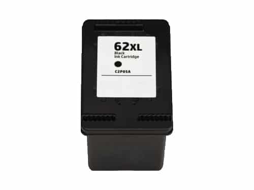 Compatible Premium Ink Cartridges 62XL High Capacity  Black Cartridge - for use in HP Printers