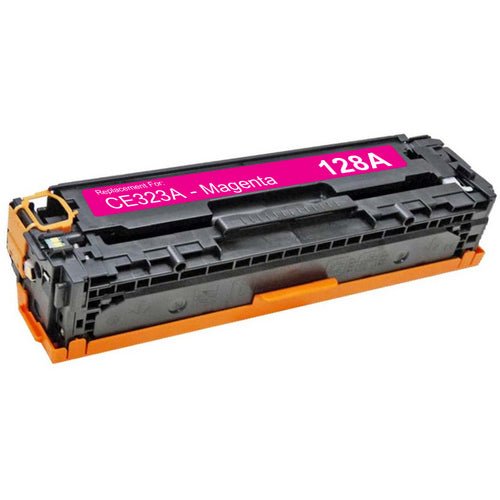Compatible Premium Toner Cartridges CE323A (128A) Magenta Toner - for use in HP Printers