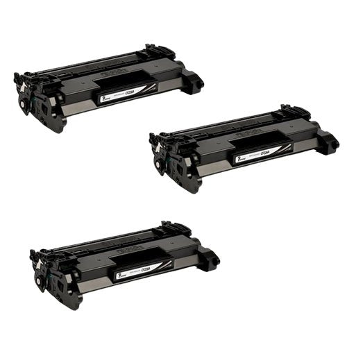 Compatible Premium 3 x 6A Toner Cartridge CF226A - for use in HP Printers