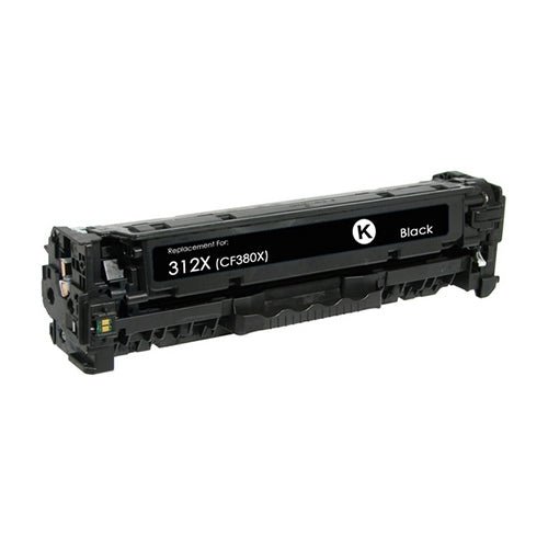 Compatible Premium Toner Cartridges 312X Hi Yield Black Toner (CF380X) - for use in HP Printers