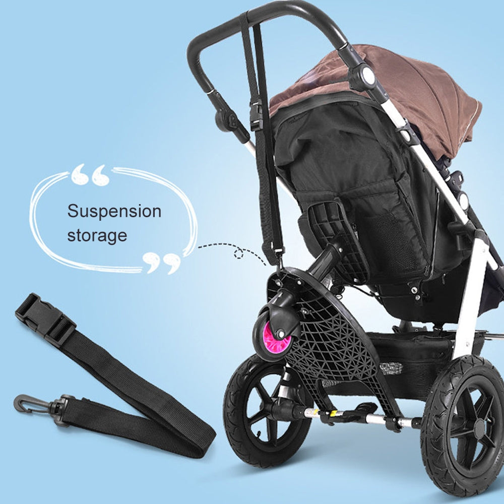 Stroller Step Board | Pink | Toddler Buggy Skateboard