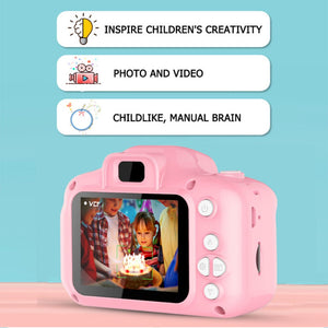 Mini Digital Kids Camera | 2.0" LCD Screen | 32GB Card Included | HD Quality