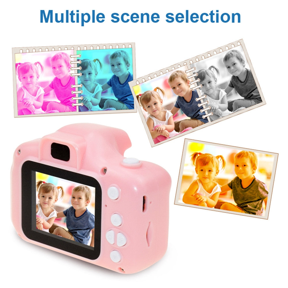 Mini Digital Kids Camera | 2.0" LCD Screen | 32GB Card Included | HD Quality