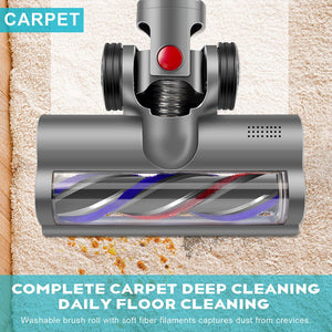 Turbo Brush Roller Head | LED | For Dyson V7, V8, V10, V11 Electric Floor Cleaners