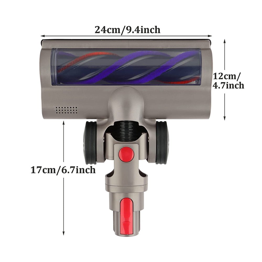 Turbo Brush Roller Head | LED | For Dyson V7, V8, V10, V11 Electric Floor Cleaners