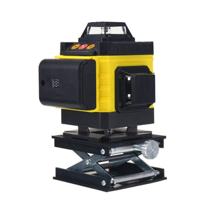 4D Green Light 16 Line Laser Level | Self-Leveling 360° Rotary Cross