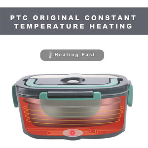 Electric Lunch Box Food Warmer | Portable Picnic Heater