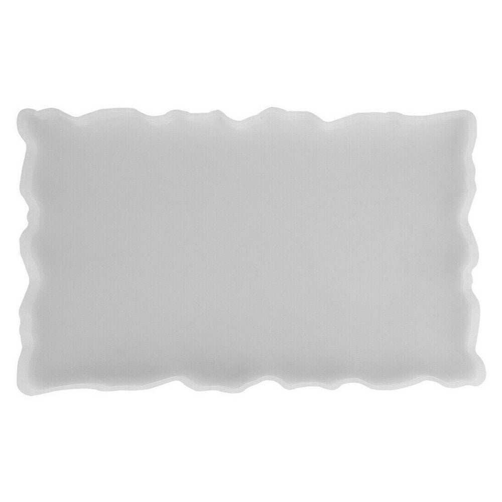 Silicone Tray Mould for Irregular Coaster Resin Craft | Large Safe Artist Mold