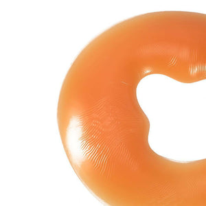 Orange Silicone Face Pillow | SPA Gel Face Pad Rest Massage Pillow